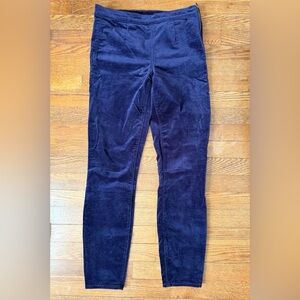 GAP Dark Blue velvet Leggings